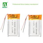 LP602030 3.7v 300mAh Rechargeable Lithium Polymer Battery Durable and Long Cycle