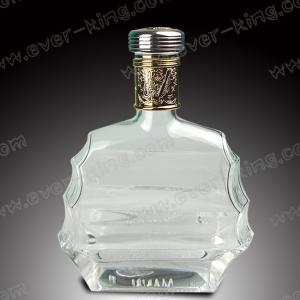 Quality ISO9001 Rectangle Screw Top 750ml Liquor Bottles wholesale