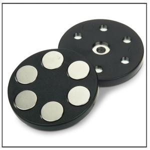 Quality 66 x 8.5mm Pot Magnet with 15mm Base &amp; Rubber Case Dailymag wholesale