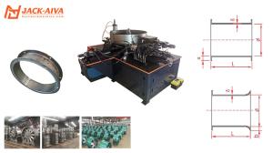 Quality Automatic Hydraulic Blower Crust Flange Making Machine For Axial Fans wholesale