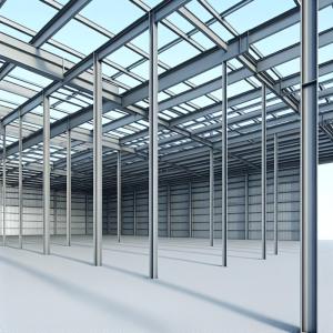 Quality High Capacity Steel Frame Industrial Building Low Maintenance wholesale