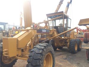 Quality 140H Used Motor Grader Secondhand Road Machinery Caterpillar With Ripper wholesale