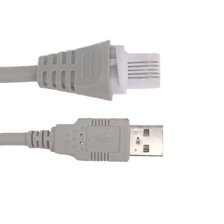 CO2 Capnography TPU Extension Cable PE Insulation For Respironics Gas