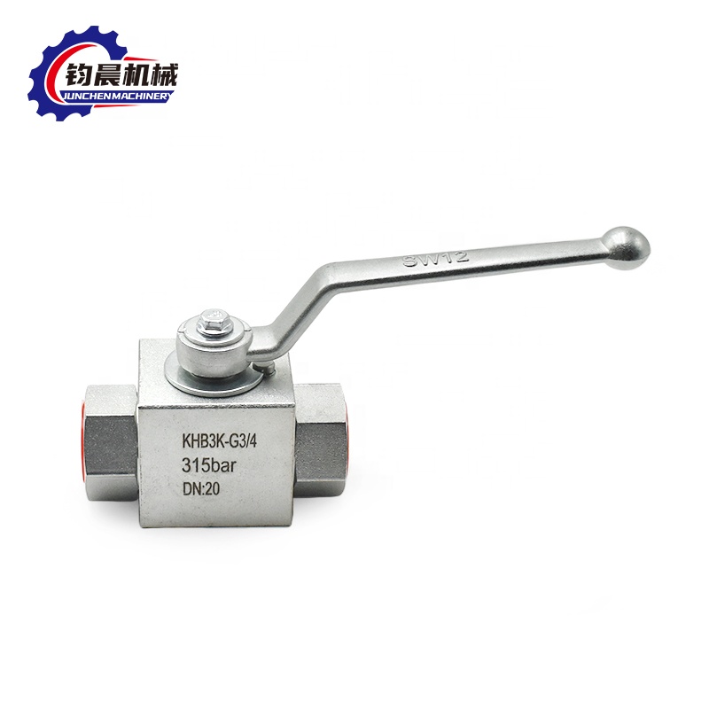 OEM Bestseller-Hydraulik Kugel Hahn KHB3K Zweiwege-Dreiweg Eventil