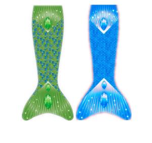 Quality 3D Scales Printed Ladies Mermaid Tail , Adult Mermaid Tail With Monofin wholesale