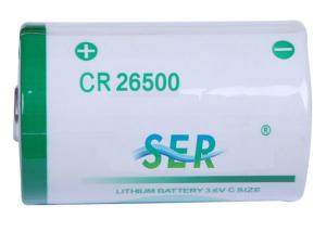 Quality C Size Lithium MNO2 Battery CR26500 5000mAh 3.0V For Intelligent IC Water Meter wholesale