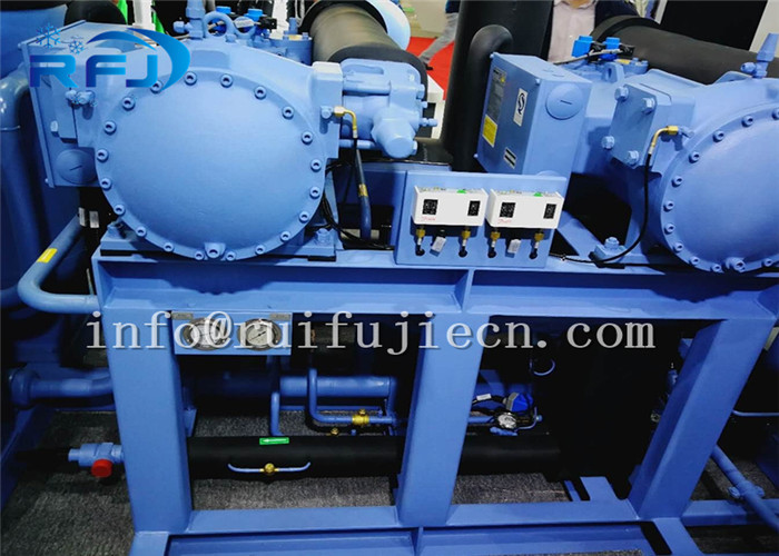 Durable SRC-S-133-ZL Screw Type Compressor Semi Hermetic For Air Cooled Chiller