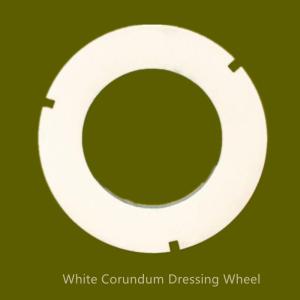 Quality 205mm Ceramic Sintered White Corundum Dressing Wheel For Hard Steel materials Grinding wholesale