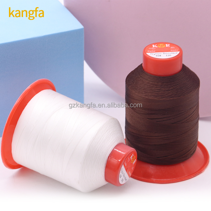 High Tenacity Bonded Nylon Thread Tex 45 Tex 70 Tex 90 for Knitting in in 240 Colours