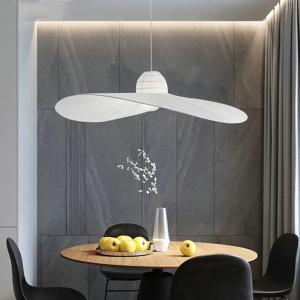 Quality Modern Art Designer WhiteChandelier Living Bedroom Home Bar Straw Hat Chandelier(WH-MI-404) wholesale