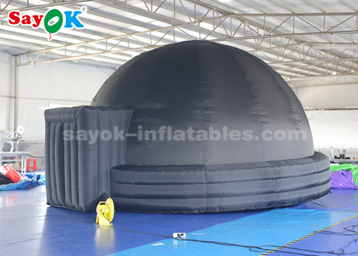 Waterproof Inflatable Planetarium Dome For Cinema Movie With PVC Floor Mat