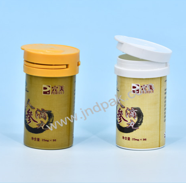 Healthy PP Effervescent Tablet Tube for Empty White Plastic Vc Calcium Tablet Bottles