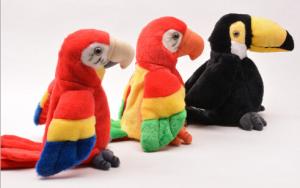 Quality Educational Interactive Talking Plush Toys Musical Parrot For Festival wholesale