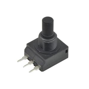 Quality Insulated Shaft Motorized Rotary Potentiometer , Carbon Film Potentiometer PC1601-H-B-P18 wholesale