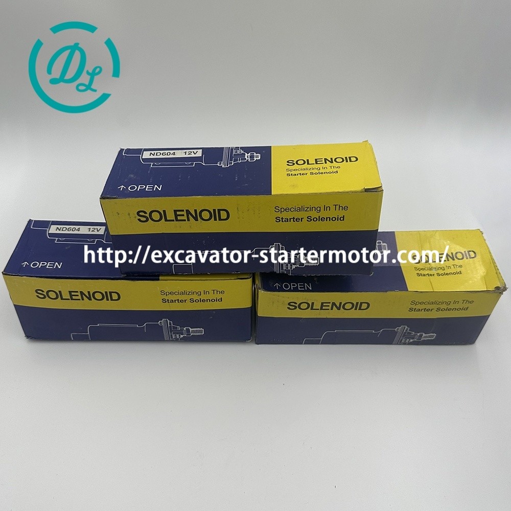 Excavator Spare Parts Starter Solenoid 9G-5517 ND604 046500-0010 12V/24V