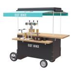 Load 300KG Disc Brake Stainless Steel Vending Beer Cart