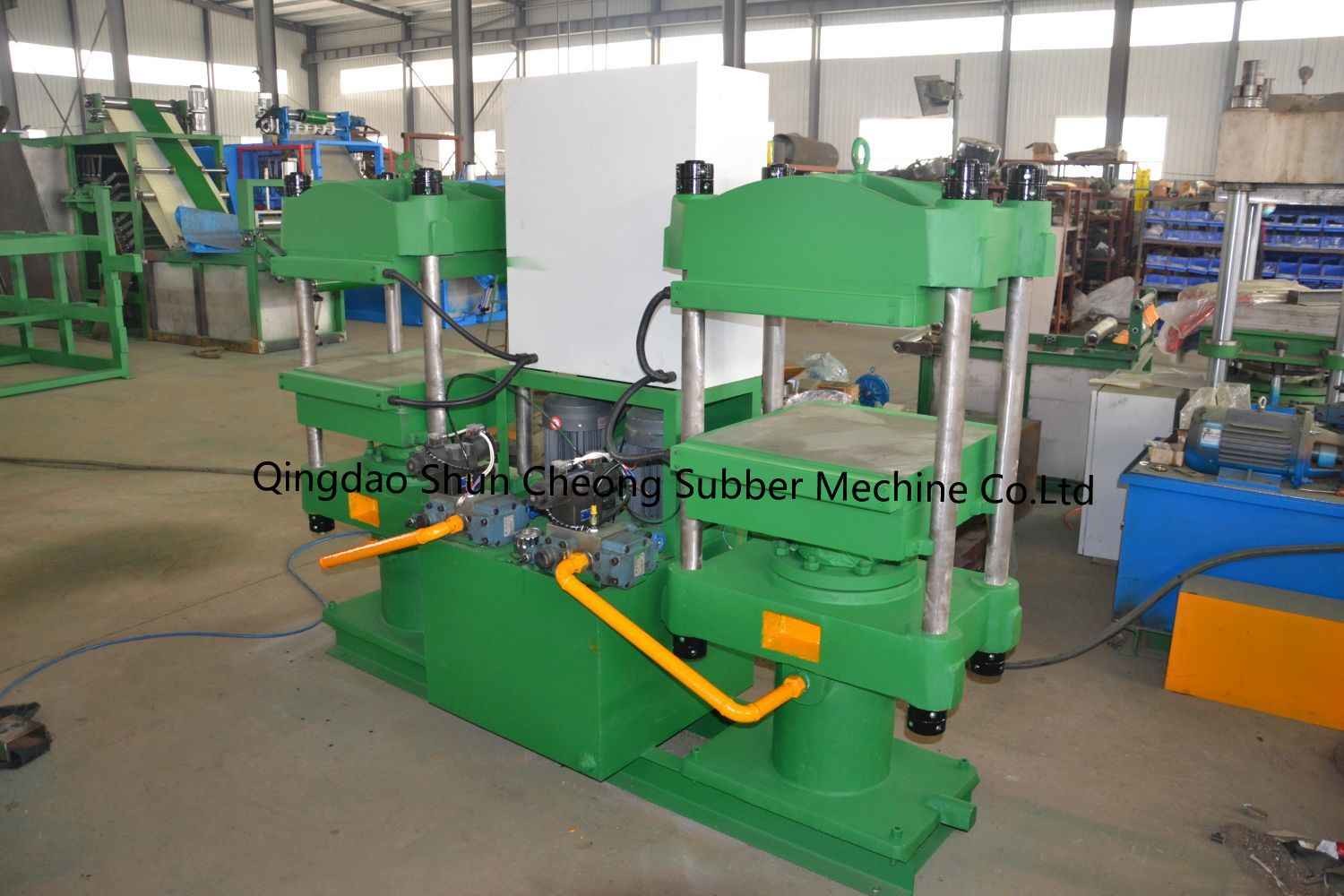 Hot Sale Shoe Sole Vulcanizing Machine/Duplex Rubber Curing Press