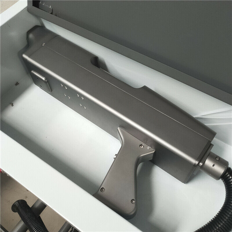 50W Fiber Laser Cleaning Machine Easy to Operate Efficiently Removes Rust Oxide Paint and Graffiti on Metal Surfaces