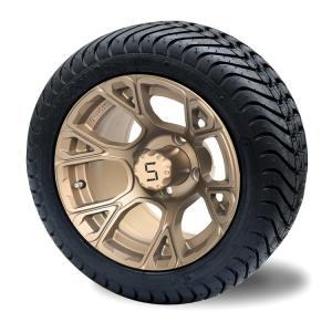 Quality Combo 12 Inch Golf Cart Wheels And Tires 215/35-12 4PLY Rating DOT Approved wholesale
