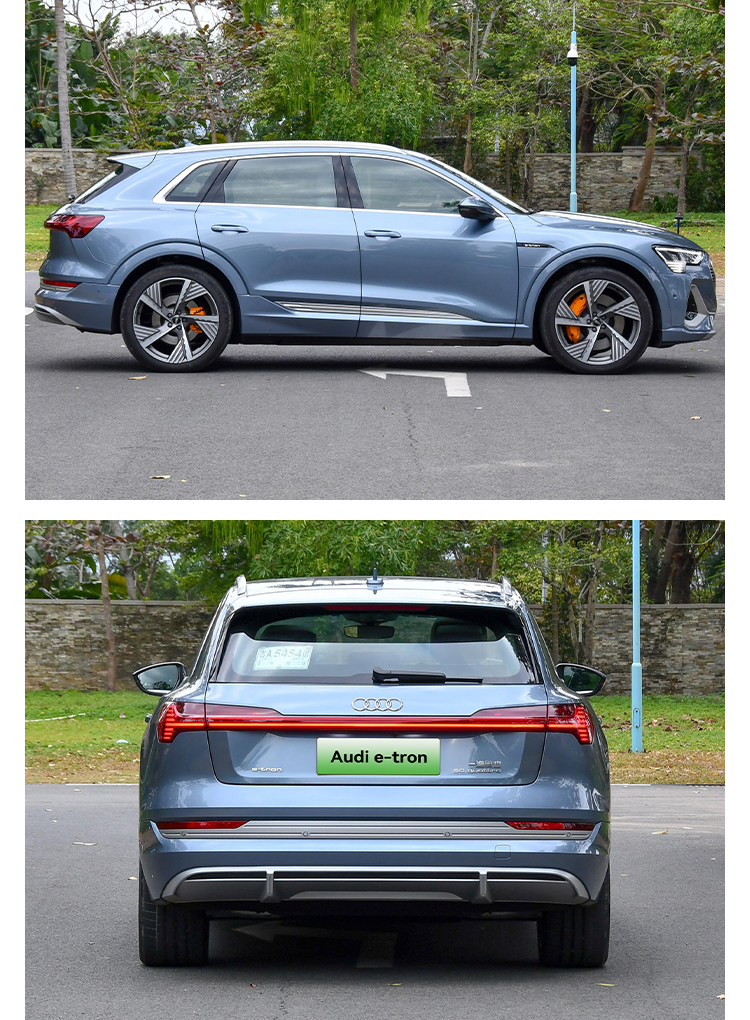 2023 Audi E-tron speed 180Km/h SUV Adult Energy Electric Vehicle with 465km Nedc Pure Electric Range and 2928mm Wheel Base Made