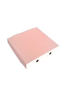 Quality White out side &amp; Brown in side Corrugated Pizza Box wholesale