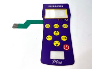 Quality 240gm Trip Force 3 Contact Domes Backlit Membrane Switches wholesale