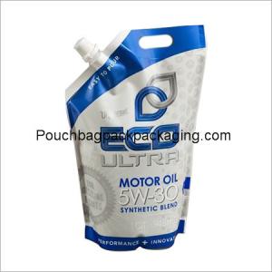Quality Free stand up spout pouch, laminated spout pouch for motor oil wholesale