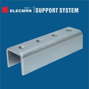 Quality Galvanized Steel 4 Hole Splice Strut Clevis Fittings For Channel wholesale