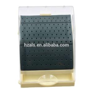 Quality TOP Dental Dental Bur Block Holder Station with Pull Out Drawer Holds142 burs/ Dental Lab products wholesale