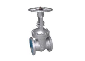 China Full Port Flange Type Gate Valve ASME 300LB Oil Flanged Connection Ends on sale