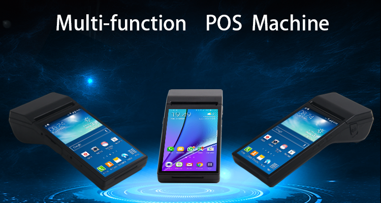 7inch Android Handheld POS Terminal with 80 MM Printer NFC 3G/4G Digital POS Machine