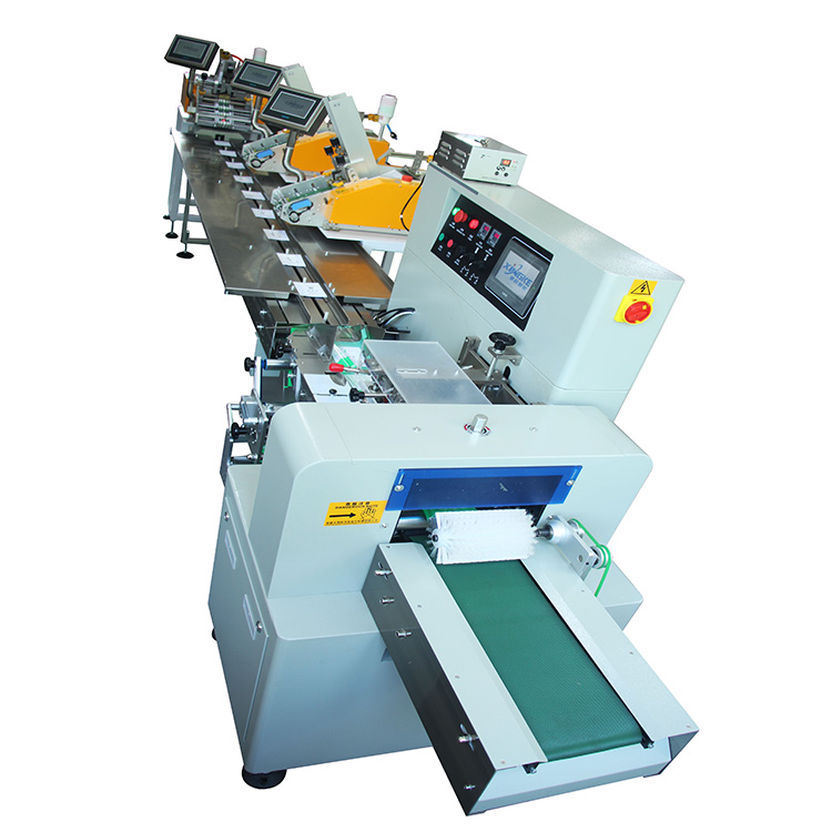 Automatic A4 Paper Sealing Packing Christmas Cards Handbook Paging Packaging Machine
