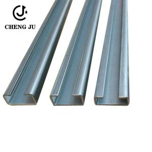 Quality Galvanized C Type Steel Channel 1mm 1.5mm Cold Rolled Hot Dipped wholesale