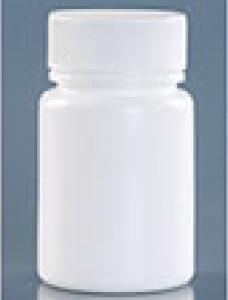Quality 40g Solid Empty Medicine Bottles PE Plastic Material Exquisite Workmanship wholesale