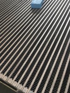 Quality Aluminum bar&amp;plate fin heat exchanger core oil air cooler core wholesale