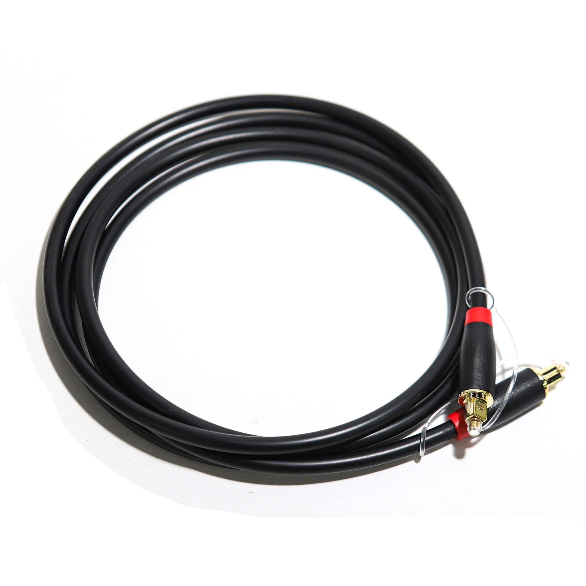 High Quality Factory Price 24K Digital Optical Audio Toslink Cable ABS Plated Gold Ject 1.5M