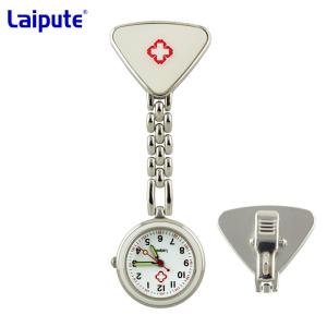 Quality Silver Digital Nurses Clip On Fob Watch Waterproof Watches For Nurses wholesale