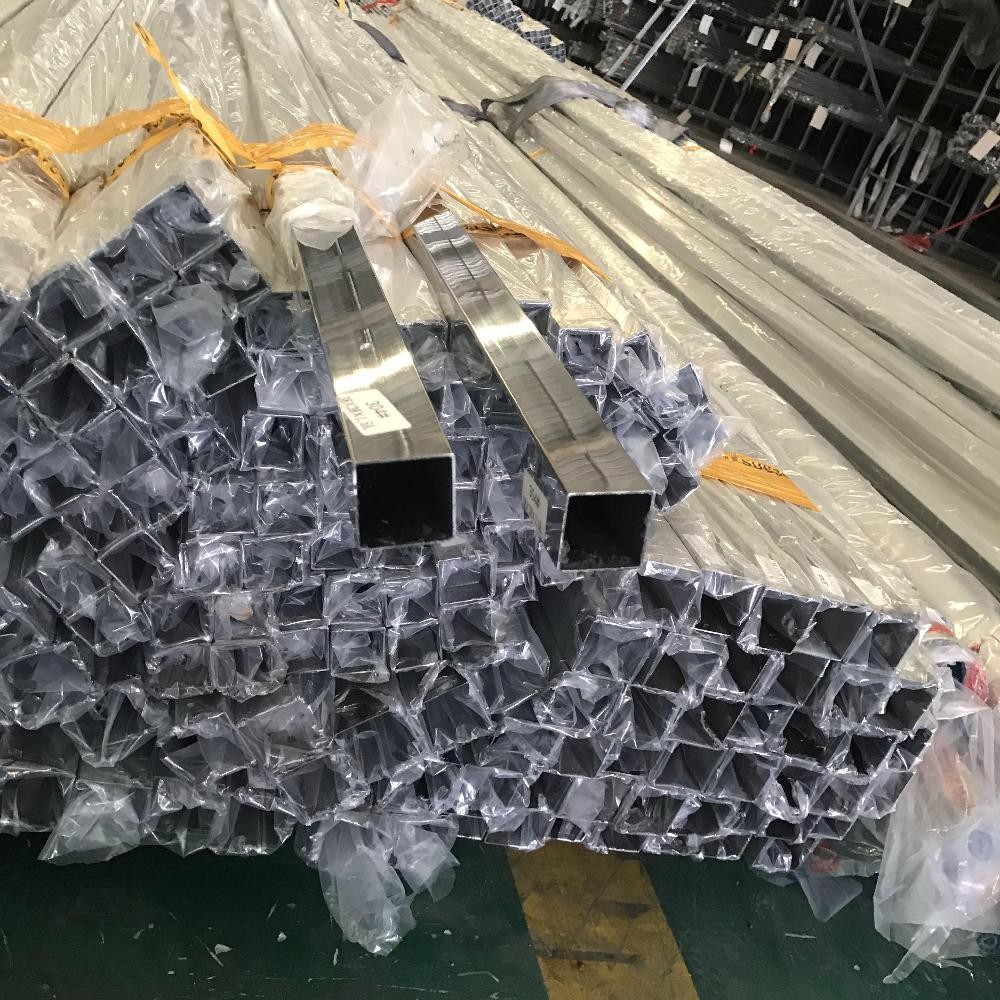 304 Stainless Steel Square Pipe Tube / 316L Stainless Steel Square Tubing 10*10 - 100*100mm