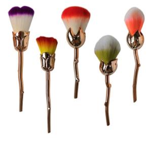 Quality Magical Powder Perfect Makeup Finishing Brush Flower Shaped wholesale