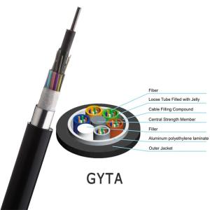 Quality Communication Single Mode Optical Fiber Cable 2 - 288 Cores G652D Gyta wholesale