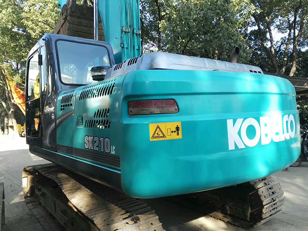 Used Crawler Excavator Kobelco210 reasonable price for sale/second hand Japanese SK210 Kobelco 210