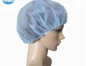 Quality Nurse Boufant Medical Disposable Cap Personalized Ear Shower Cap Eco - Friendly wholesale