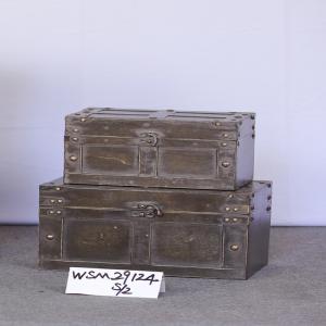 Quality Rectangle Reclaimed L34 Decorative Wooden Jewelry Box wholesale