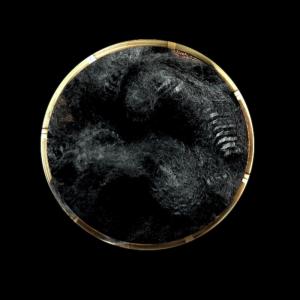 Quality Non Siliconized Low Melt Polyester Staple Fiber 4D×51mm Black Color wholesale