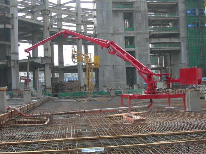Lightweight 15meters Working Mobile Concrete Placing Boom HGY-15