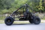 Air Cooled Two Seater Go Kart Electric Start Chain Drive 150cc Large Size
