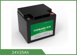 Quality 24V 25Ah Medical Device Battery , Medical Cart Battery Deep Cycle wholesale