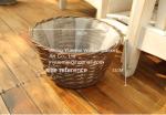 home dicorative wicker garden baskets willow flower plant baskets manufacture