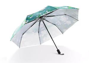 Quality 21 Inch Automatic Travel Umbrella Small Fresh Men And Women Double Fold Umbrella wholesale