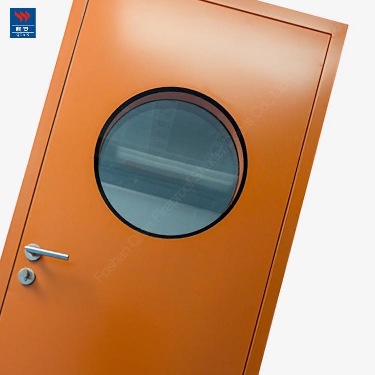 0.8mm Galvanized Steel Clean Room Door 1000*2100*100mm For Hospital